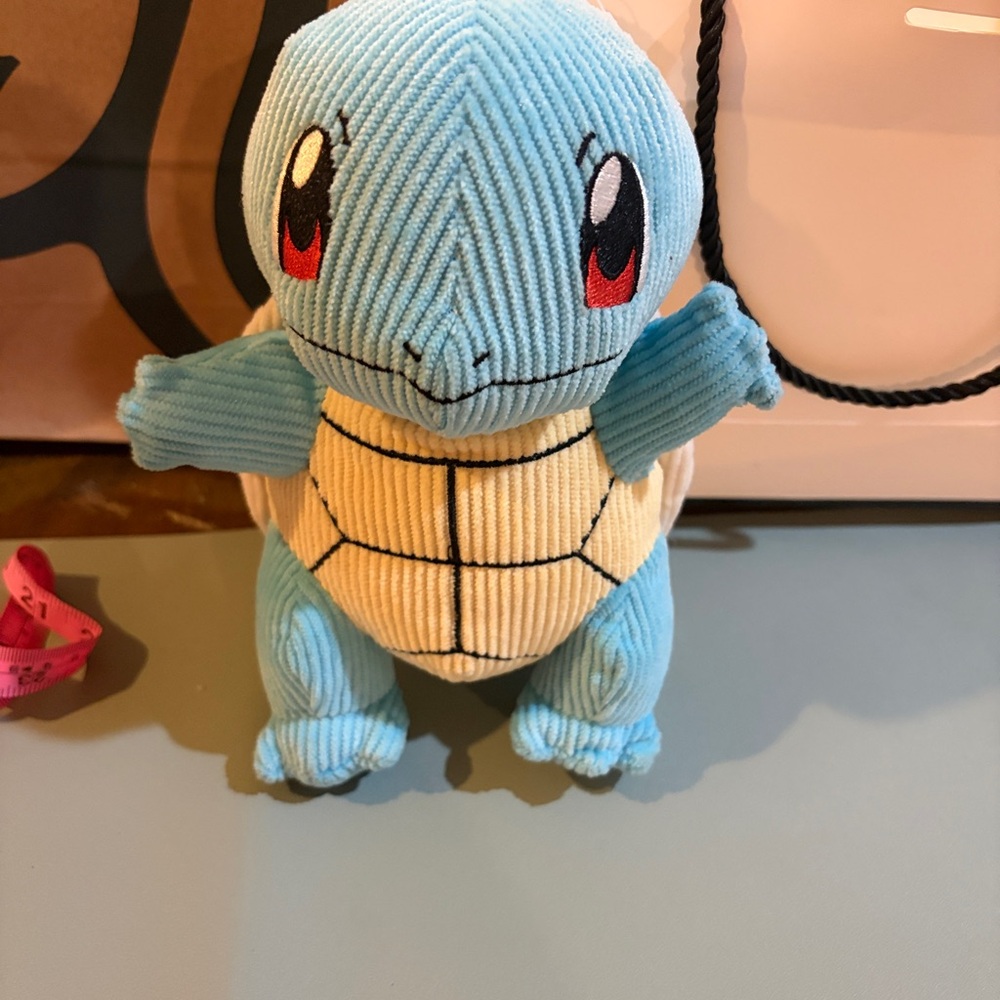8" Squirtle Corduroy Plush